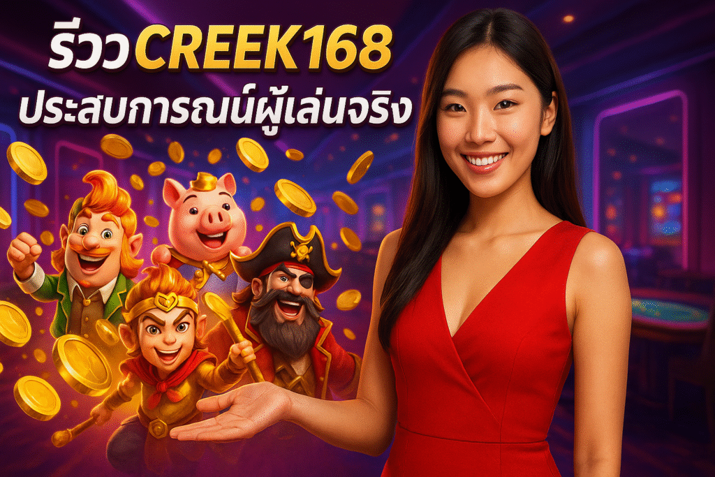 รีวิว CREEK168 ประสบการณ์ผู้เล่นจริง