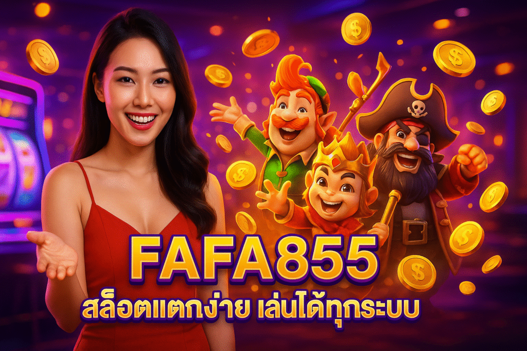 FAFA855 สล็อตแตกง่าย เล่นได้ทุกระบบ